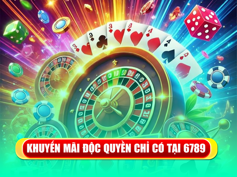 khuyến mãi độc quyền tại 6789eu